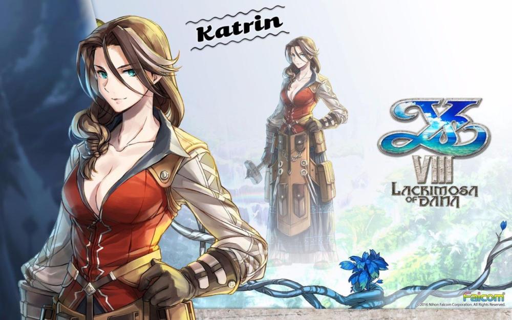 伊苏8中塑造的完美女神丹娜