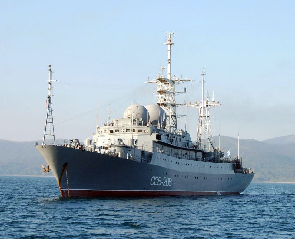 俄罗斯海军装备的电子侦察船之一