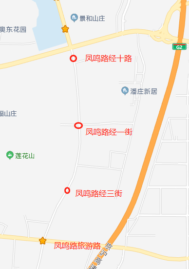 凤鸣路新开通的b235路站点详细位置图来了!