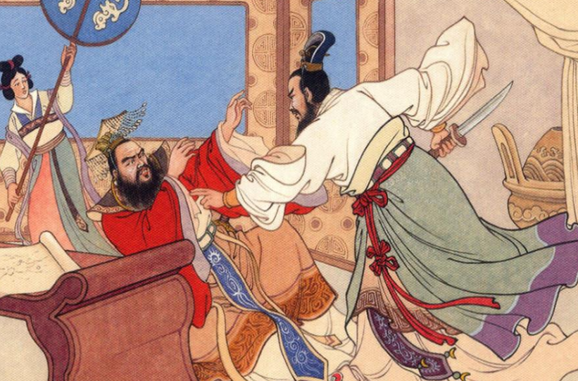 荆轲刺秦王的时候,殿下甲士为什么只看着,却没人上前搭救?_腾讯新闻