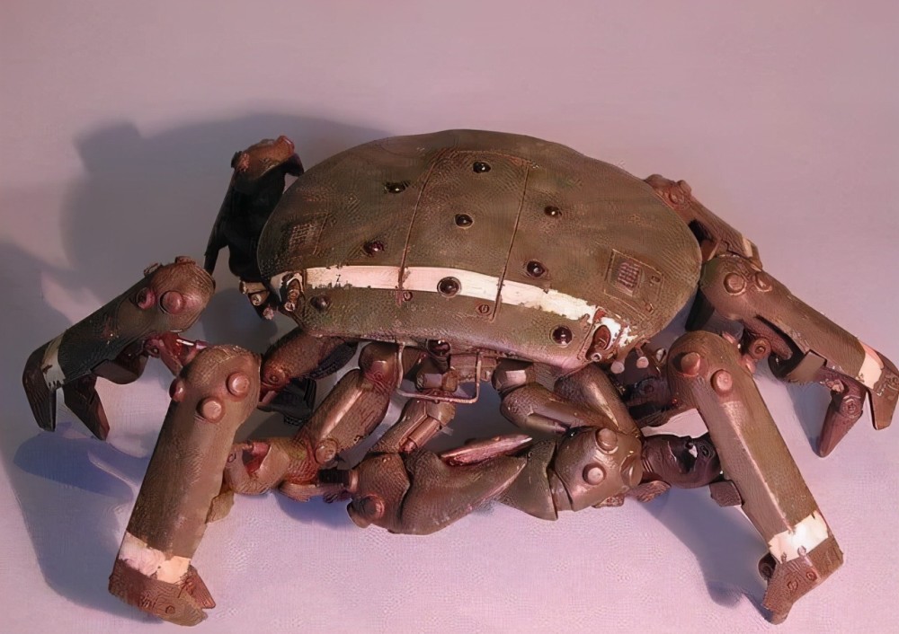 模玩控:金属化机械螃蟹坦克模型,创意十足_腾讯新闻