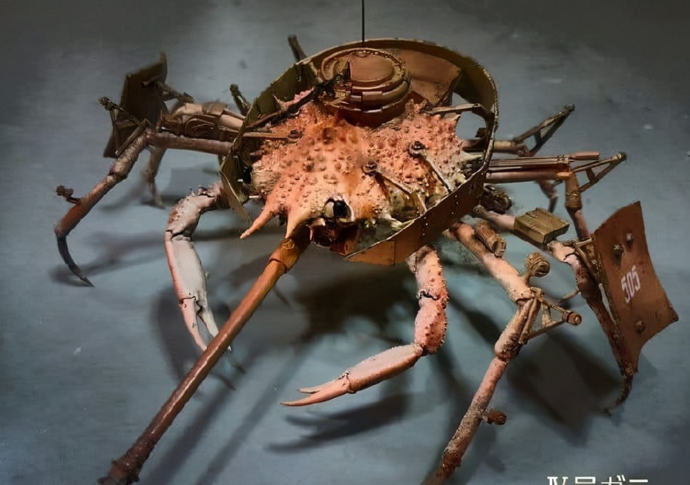 模玩控:金属化机械螃蟹坦克模型,创意十足_腾讯新闻
