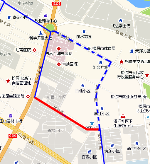 77路公交车临时改变线路运行通知