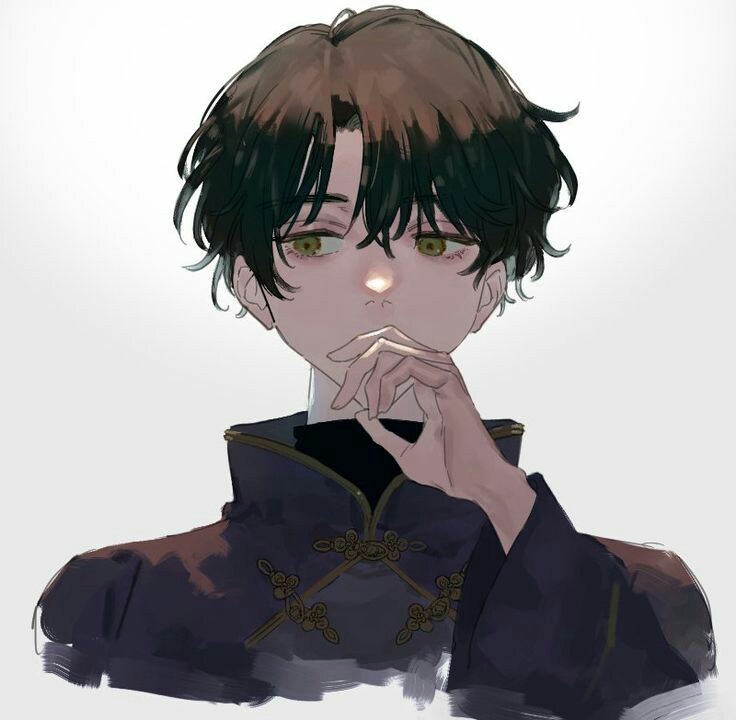 禁欲系超帅手绘男生头像