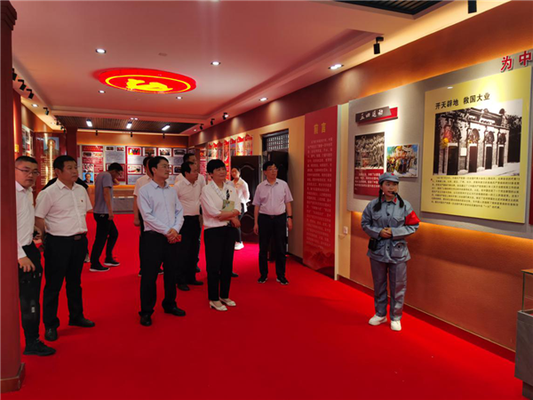 南阳市桐柏县首家村级党史馆在新集乡磨沟村建成开馆