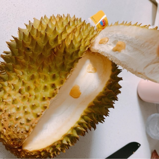 大家都在晒"最近开的榴莲",这出肉率,我怀疑榴莲是来报恩的!