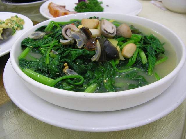 "糖友菜谱"上汤菠菜