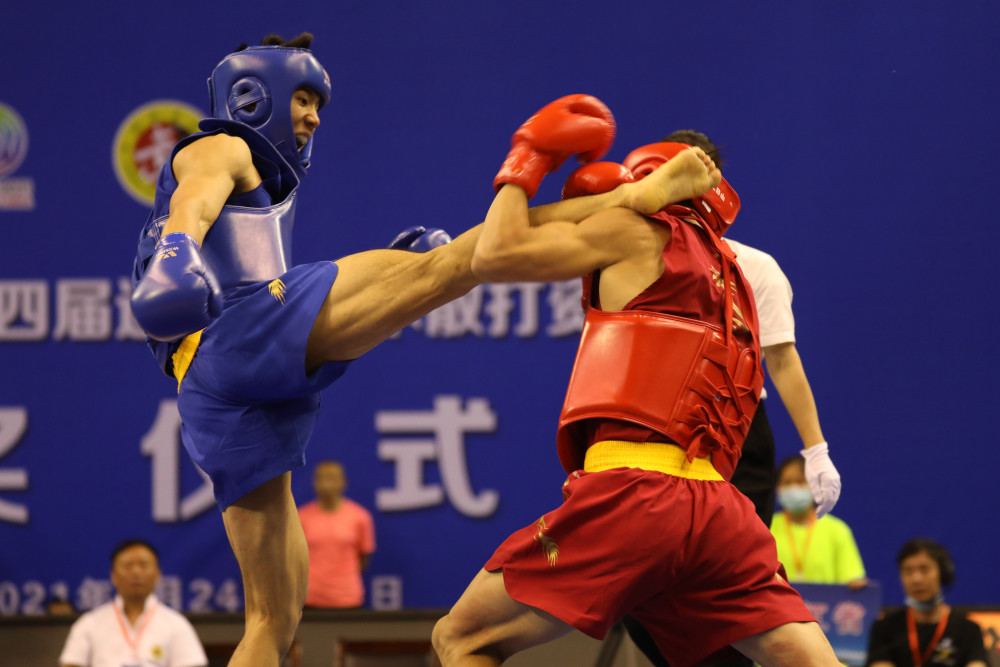 散打健儿炫技全运会擂台,高接低挡尽现高手风采