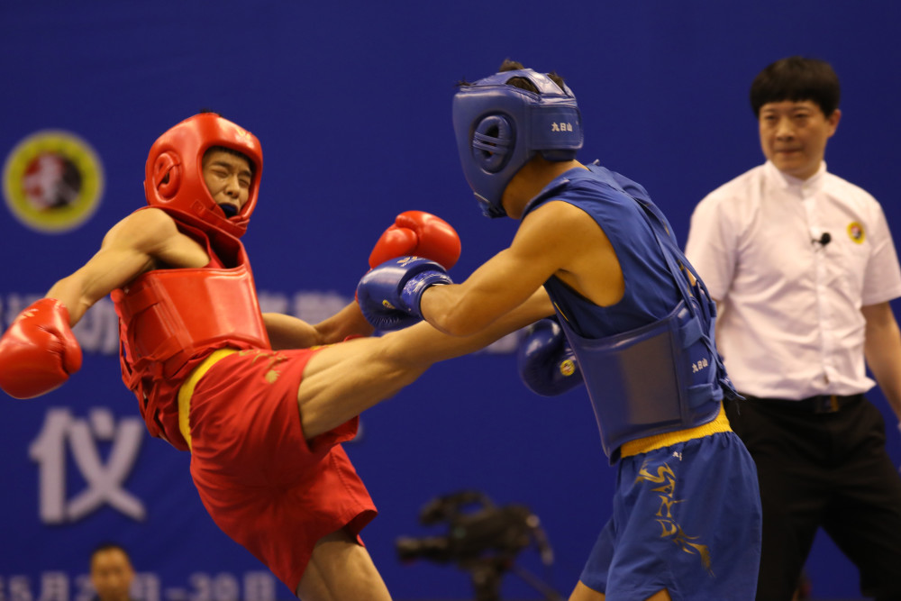 散打健儿炫技全运会擂台,高接低挡尽现高手风采