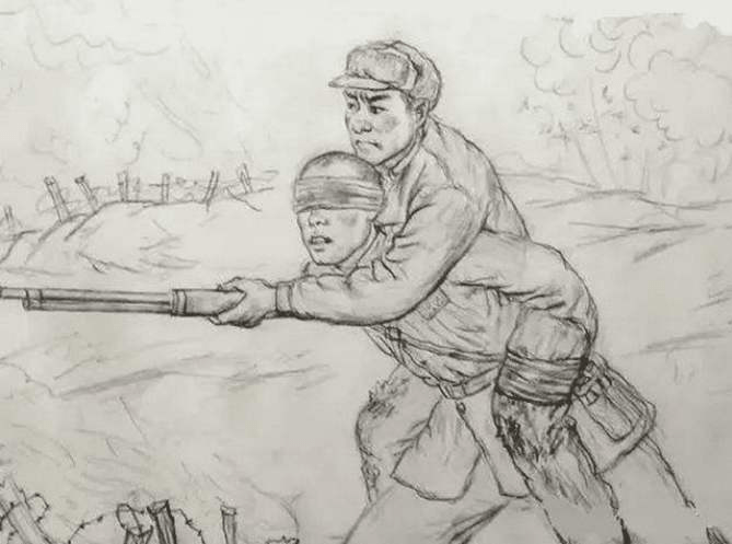 这是一张素描画,其背后的故事让人泪目.