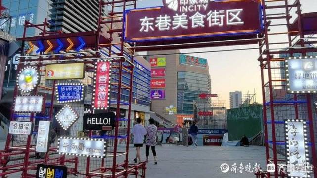 街头艺人音乐舞蹈剧逛吃玩济南悦立方夜市如何破圈