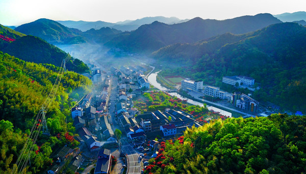 美麗城鎮進行時丨餘姚四明山鎮著力繪製現代版四明山居圖