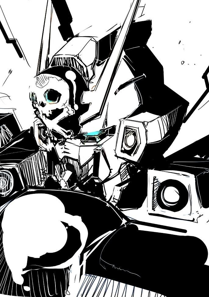 模玩控机动战士高达线稿插画集第二弹大家喜欢哪张