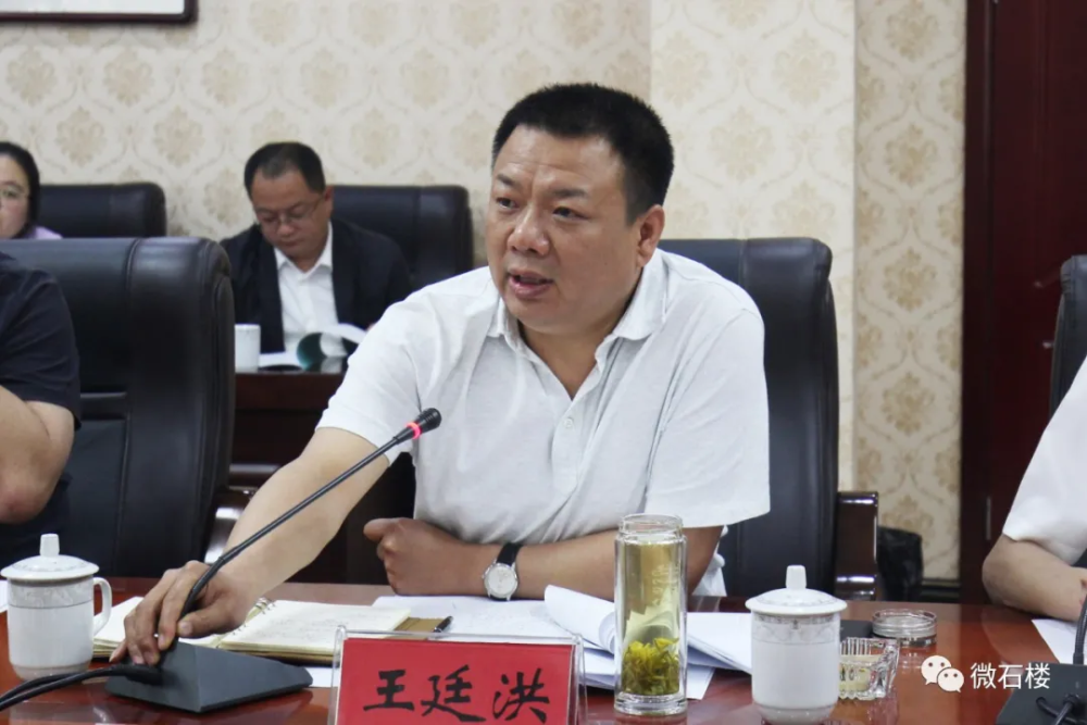 县委书记 王廷洪