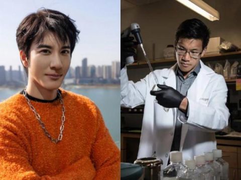 26日深夜,王力宏开启深夜"炫哥"模式,十分罕见地晒出了长兄的照片