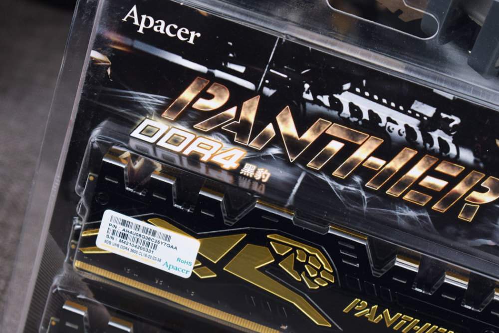 来自afr颗粒的小惊喜宇瞻黑豹ddr436008gx2内存套条开箱试玩