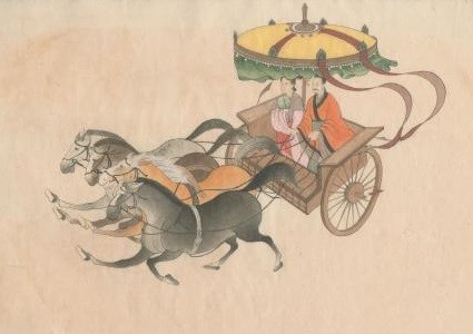 车夫因为替晏子驾车十分得意他的妻子则对他说做人要低调