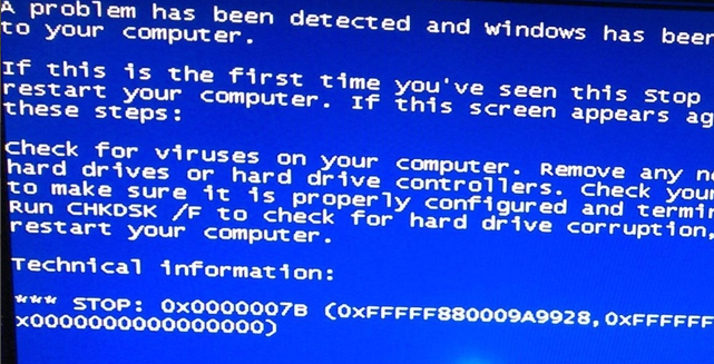 win7重装系统蓝屏0xc000007b的解决方法