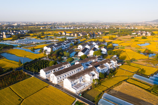 乡村示范村"荣誉称号,有顾山镇赤岸村,云亭街道毗山村,祝塘镇河湘村