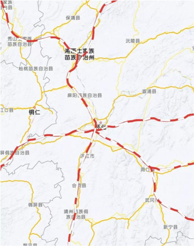 怀化高铁线路规划