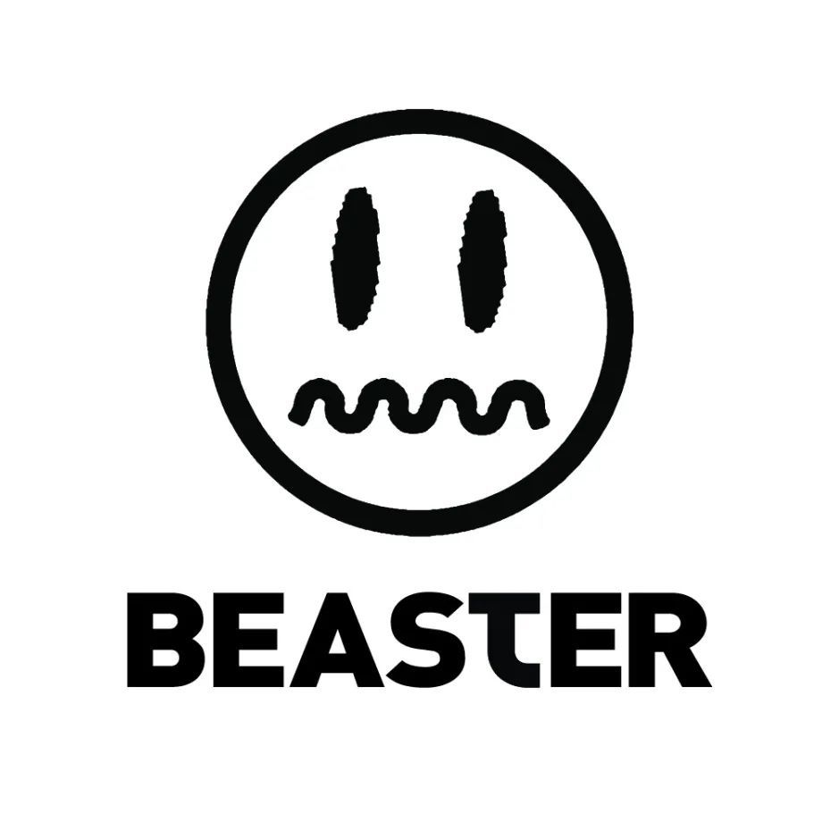 成立于2014的国潮先锋品牌beaster,其标志性的鬼脸logo,取自音乐震动