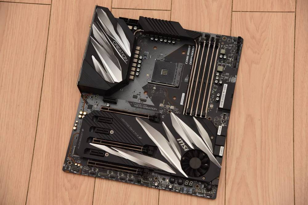 主板使用手头的微星x570