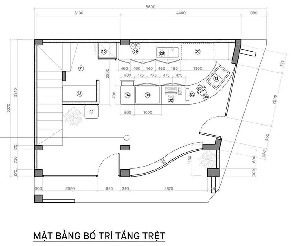 den da咖啡店,将复古元素和现代元素相结合