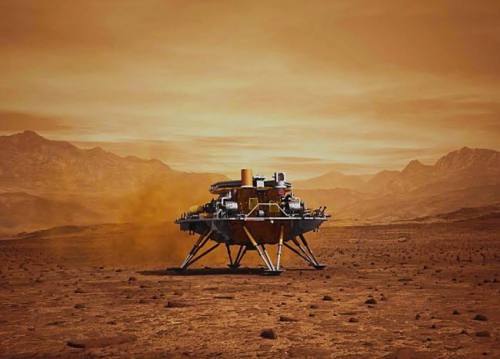 同时,火星表面上正在运行的探测器还包括美国宇航局(nasa)的两台火星