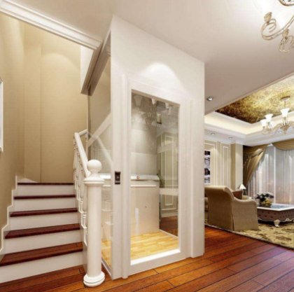 复式楼家里装了小电梯从此告别爬楼梯不占地房子还能升值