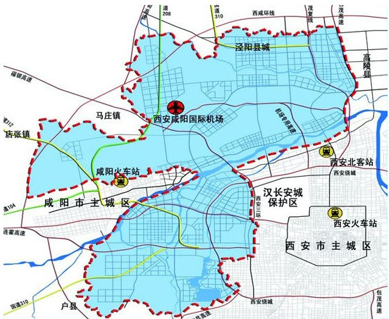 纺织工业园会不会成为咸阳下一个城市副中心