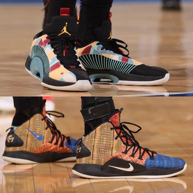 nba上脚球鞋,一水的科比5 5.27