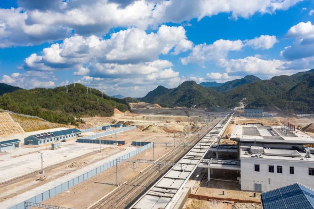 金台铁路开通在即!磐安南站最新现场图来啦～_腾讯新闻