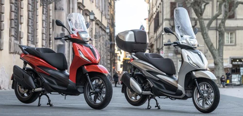 比亚乔多款新车亮相