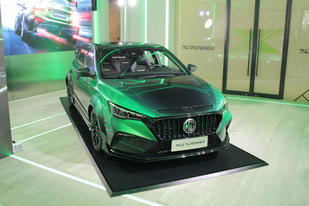 上汽名爵发布官方改装厂牌首款高性能车mg6xpower开启预售