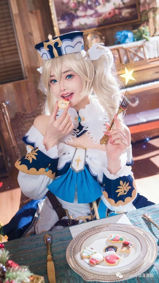 cos:原神芭芭拉cos正片@露儿大魔王