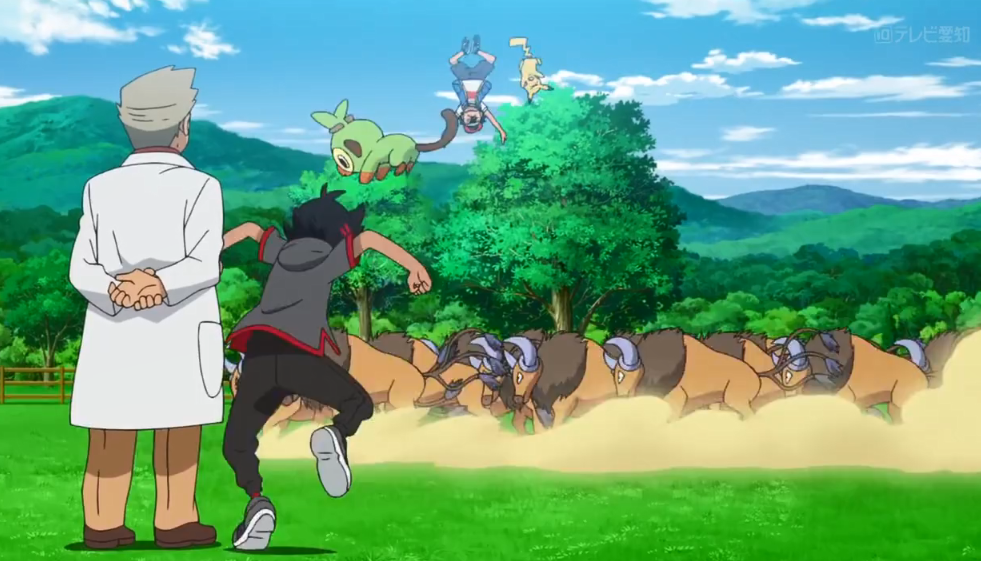 宝可梦旅途68:小智后院老宠回归,和青梅竹马大战火焰鸟,某人只有羡慕