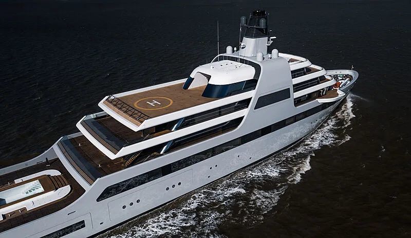 140米超级游艇solaris号成功交付