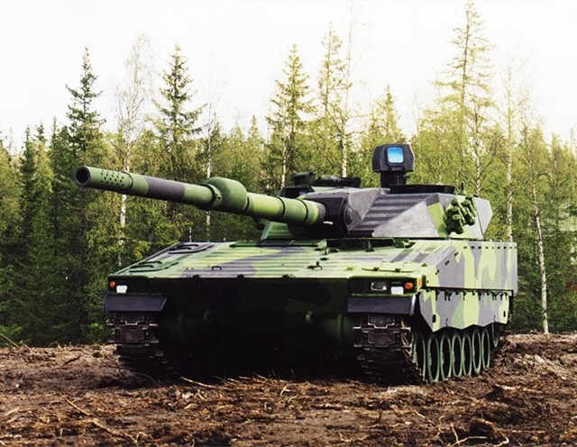 瑞典cv90120轻型坦克步战车改坦克火力堪比主战坦克
