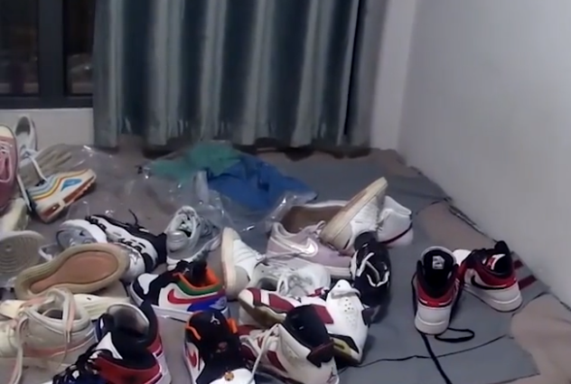 浙江一男子开宝马车偷鞋子,警察打开他家门看懵了:700多双鞋子
