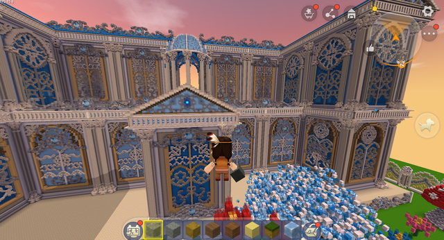 迷你世界玩家自制梦幻仙境地图是萌妹专属地图没错了