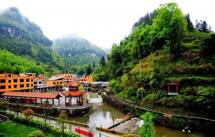 万山区谢桥街道牙溪村生态旅游助力乡村振兴