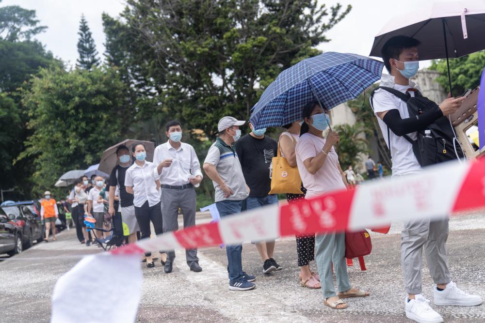 廣州番禺南浦島現狀分批次上門通知業主有序採集核酸