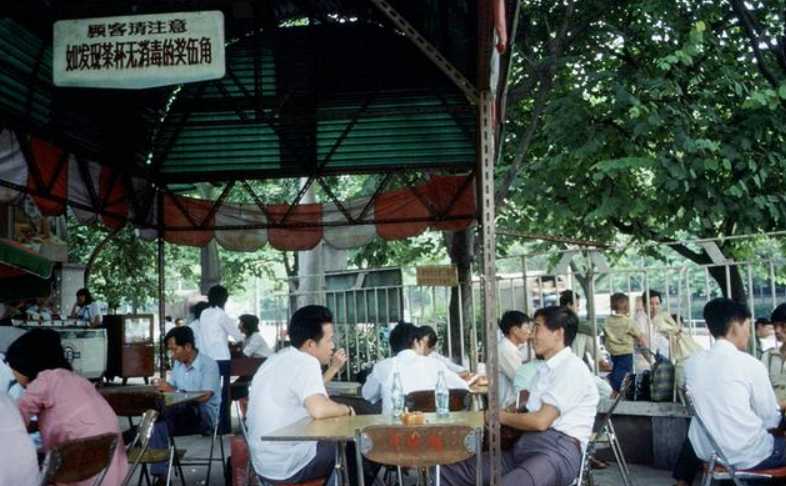 廣州老照片80年代的茶餐廳像大排檔40年前的回憶你還有多少