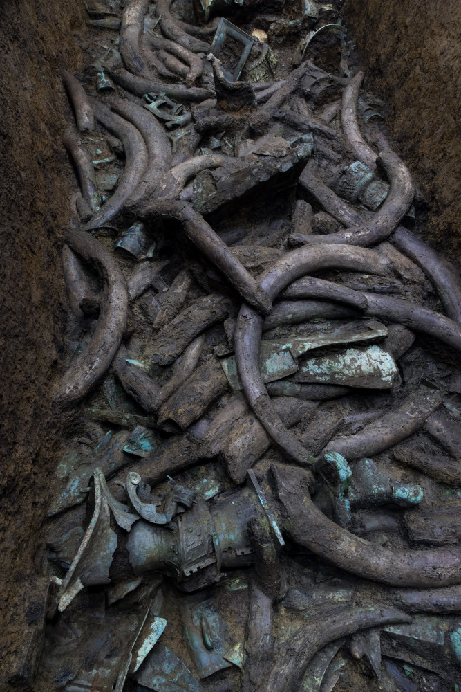 新华全媒象牙三星堆祭祀坑的第一层秘密