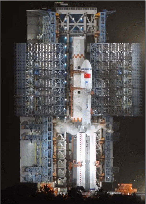 天舟二号发射成功
