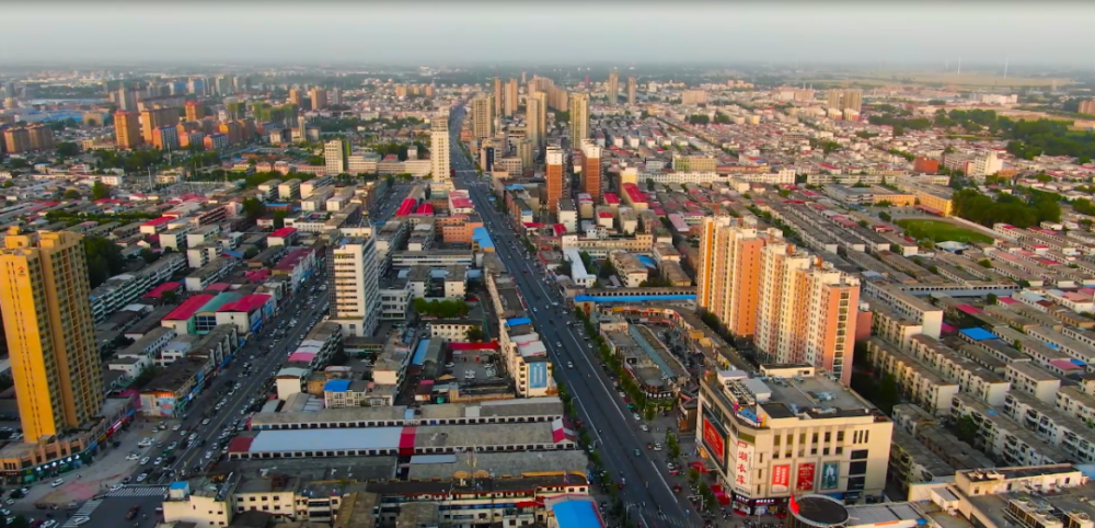 航拍临颍各位老乡看看能认出来是哪里吗