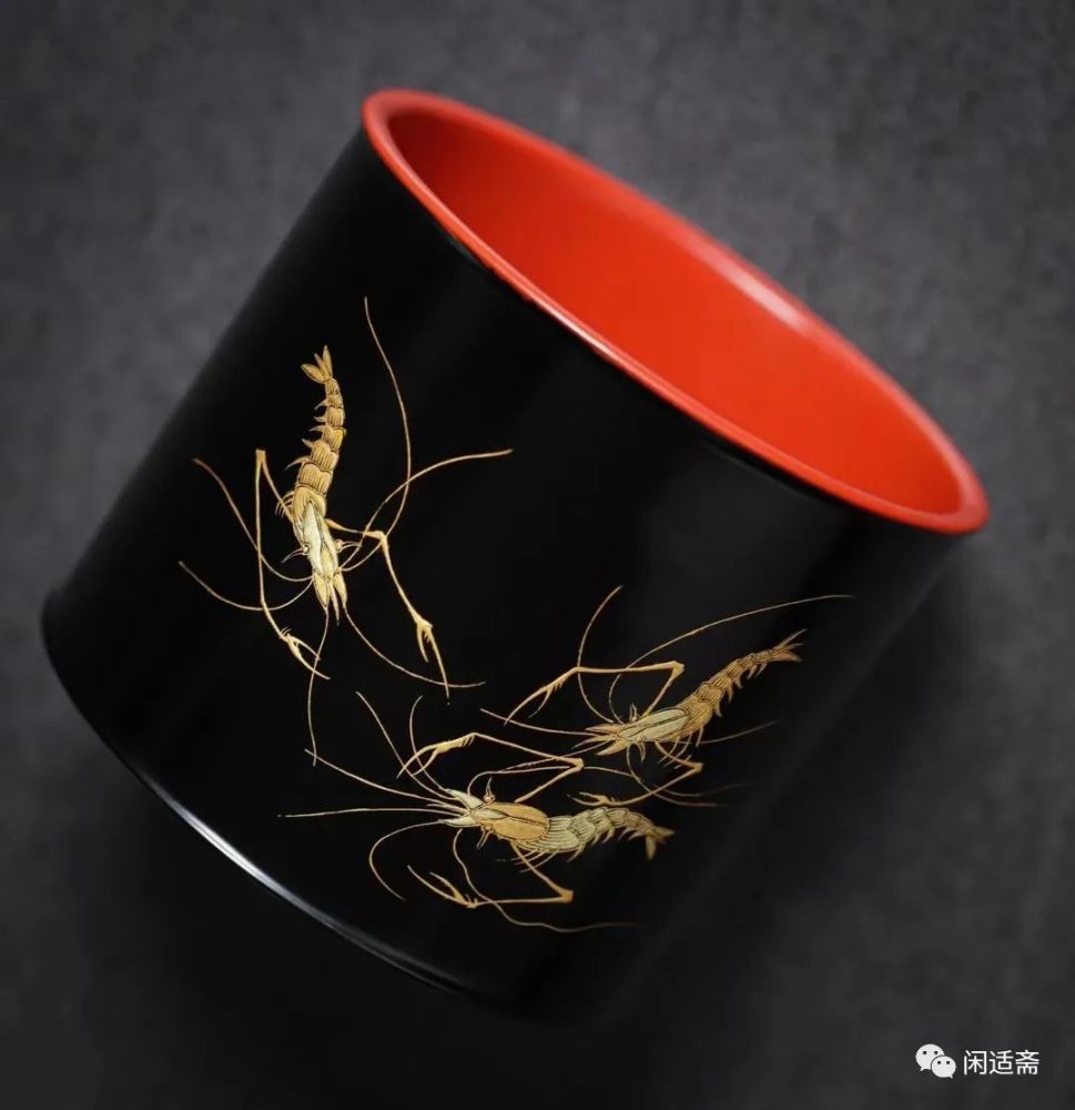 非遗技艺脱胎漆器茶食罐