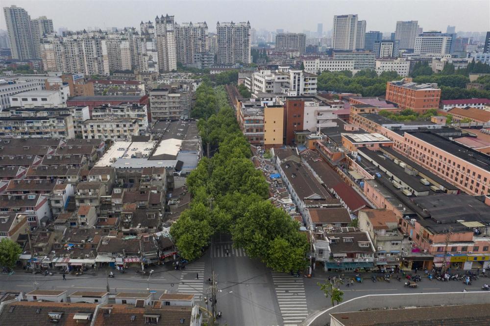 上海市杨浦区定海路街道波阳路居委,是一片位于杨树浦发电厂周边的