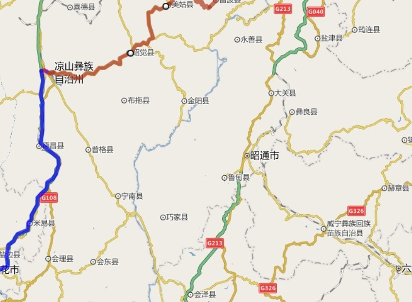 云南昭通鲁甸至巧家高速公路,简称鲁巧高速