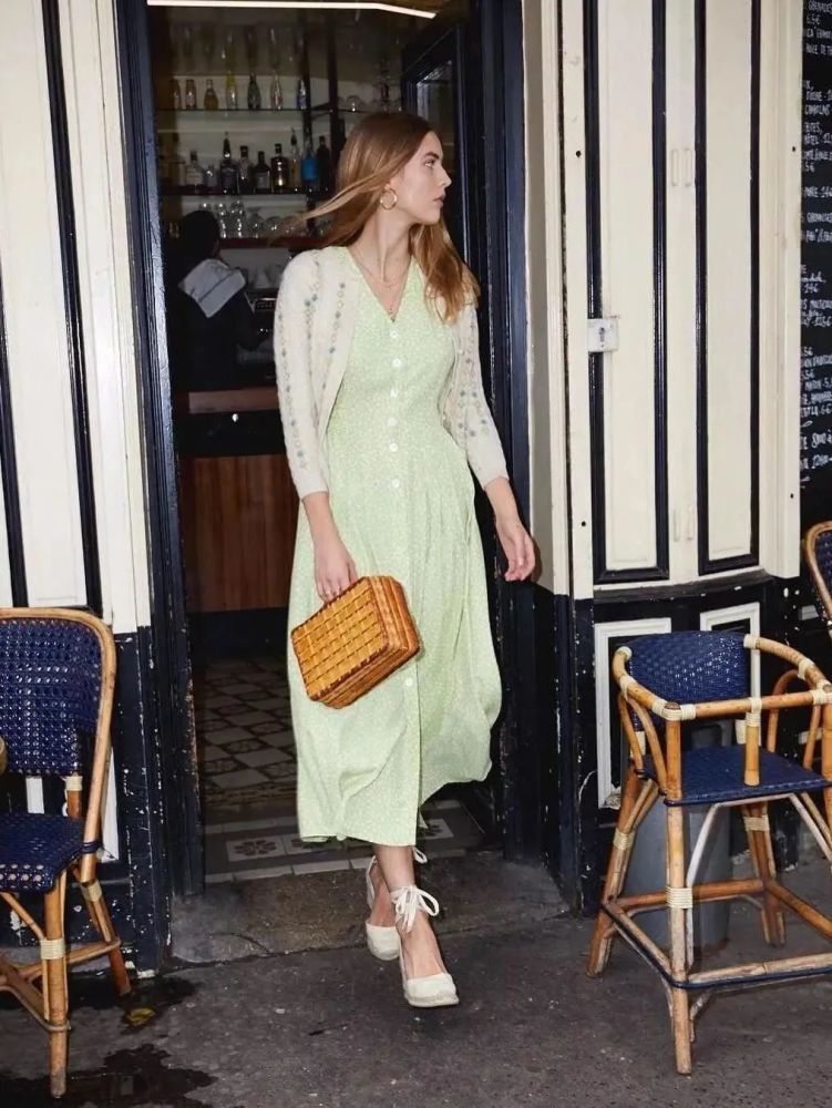 茶歇裙,让夏天更美好_腾讯新闻